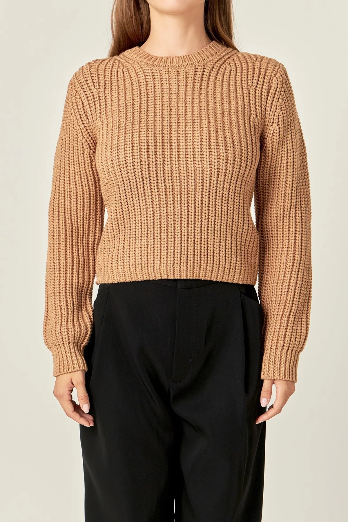 Camel Sweater