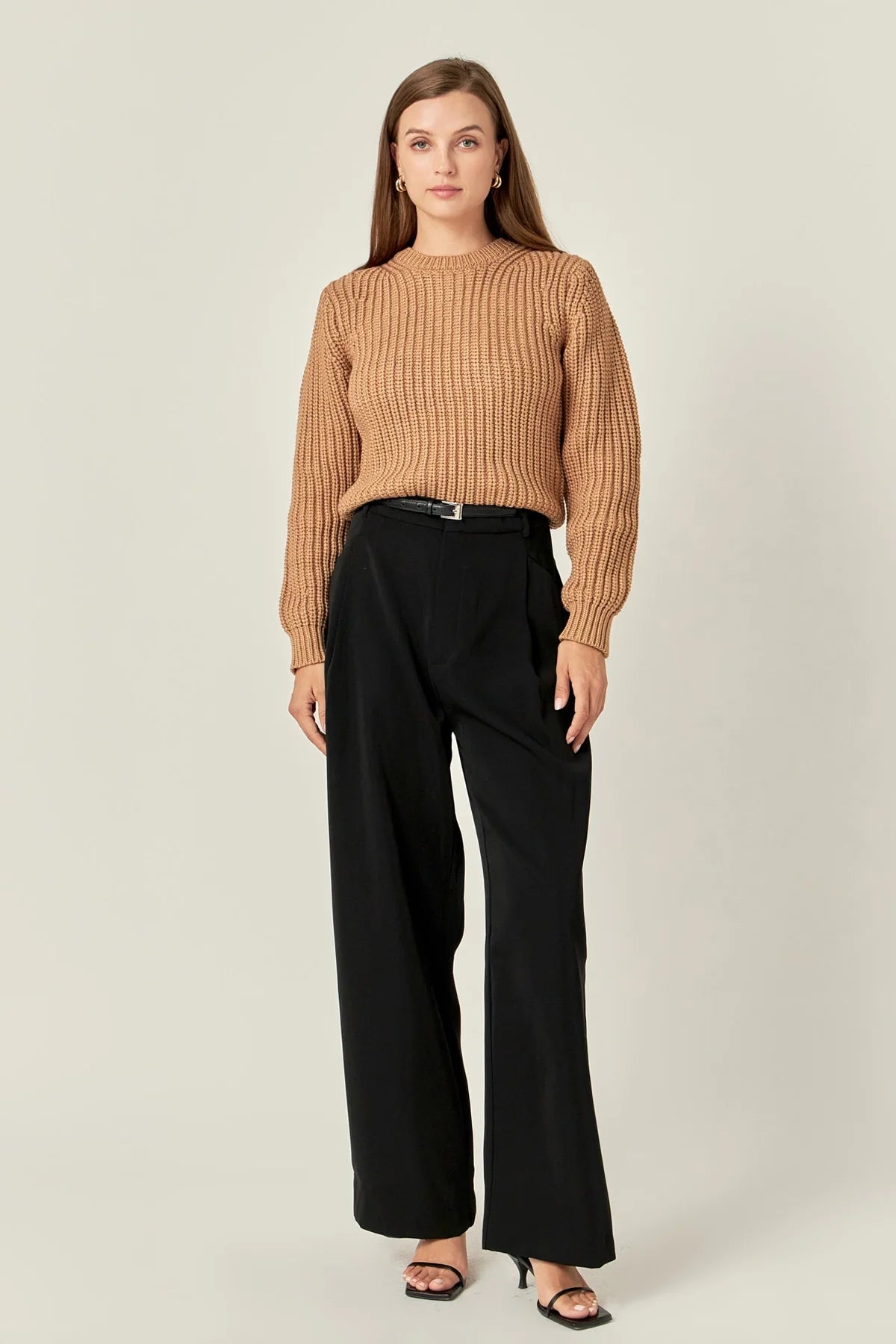 Camel Sweater