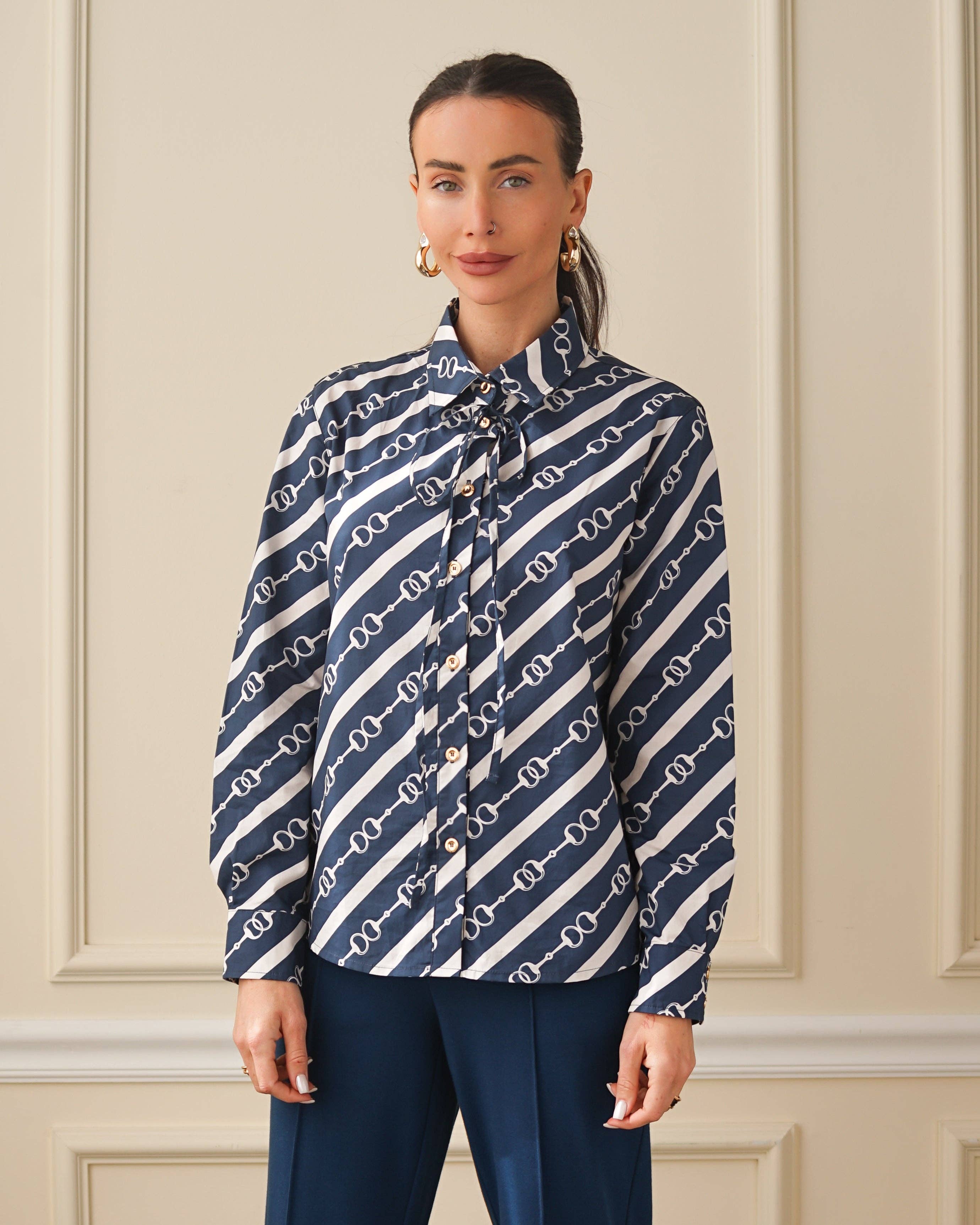 Secretariat Poplin Shirt - Horsebit