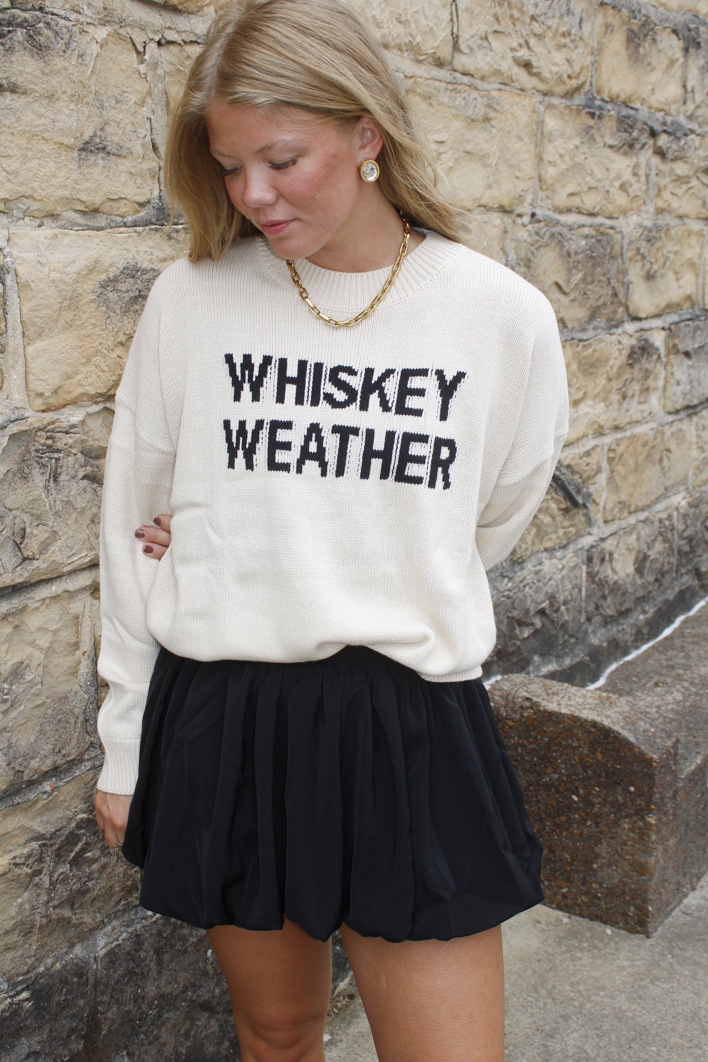 Whiskey Weather Sweater