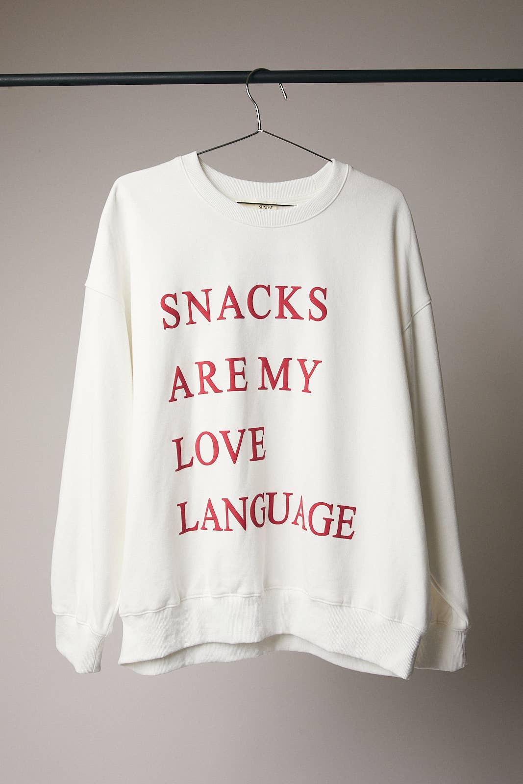 Snack Language Sweatshirt