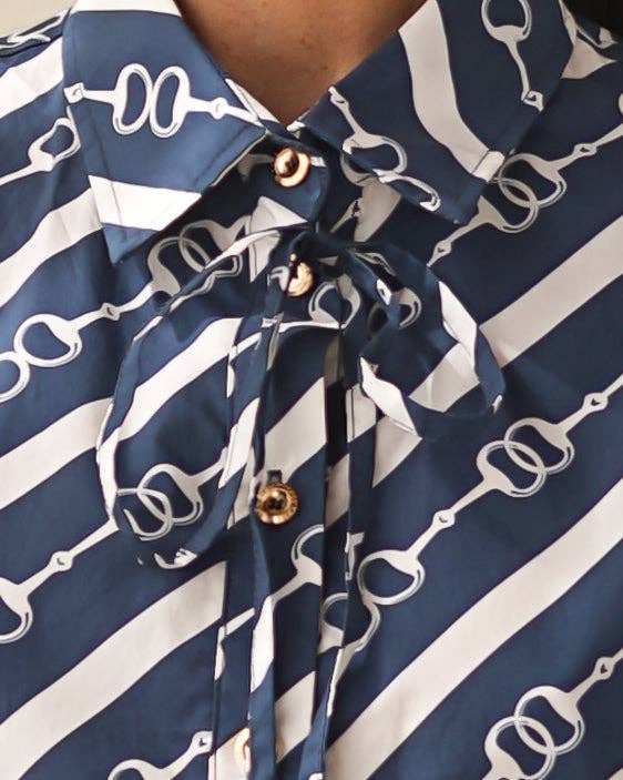 Secretariat Poplin Shirt - Horsebit