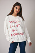 Snack Language Sweatshirt
