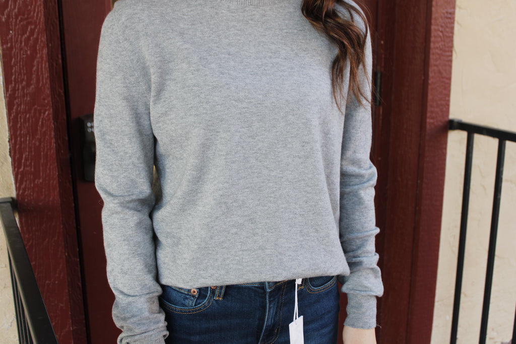 Soft Classic Sweater - Grey