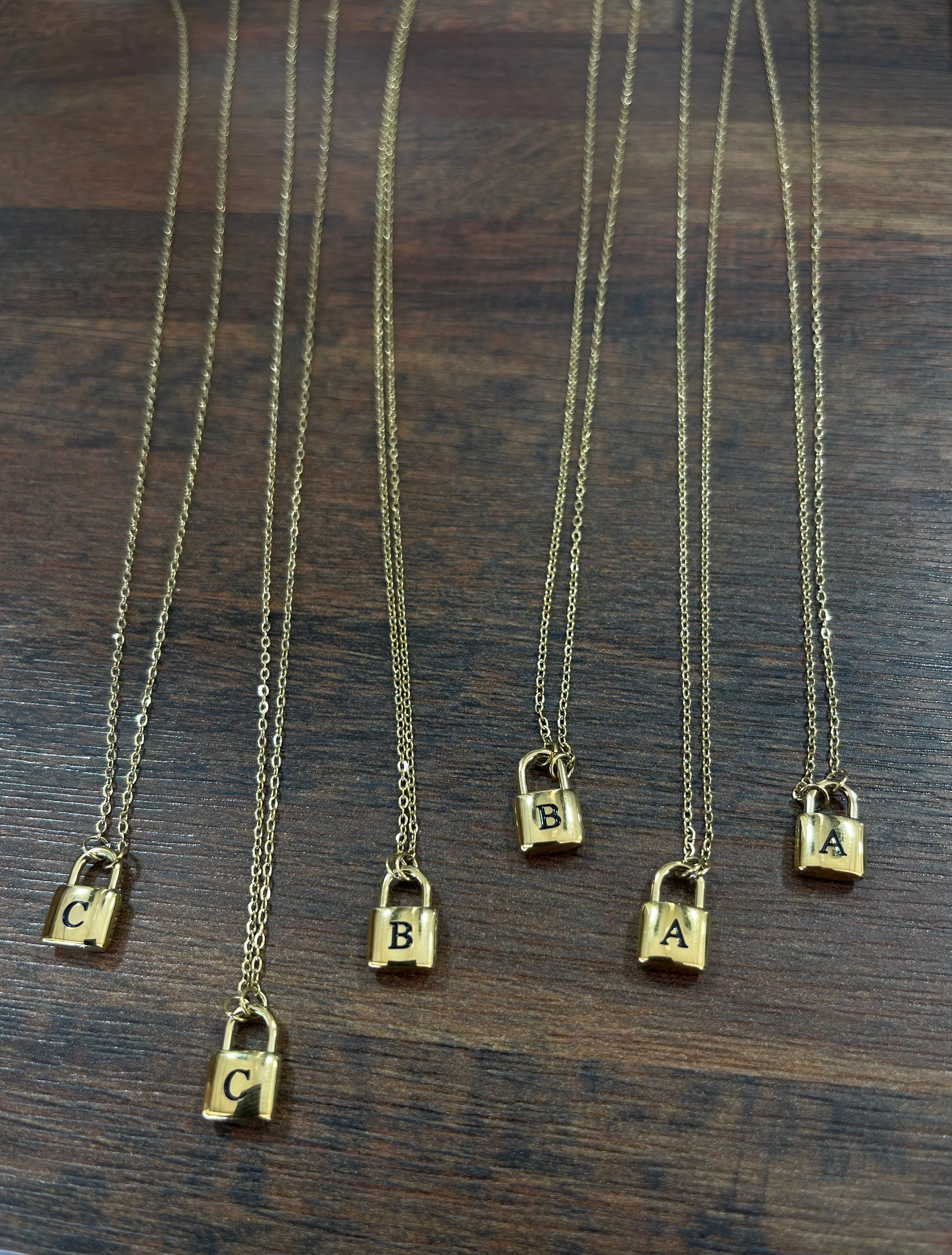 Initial Locket Necklace