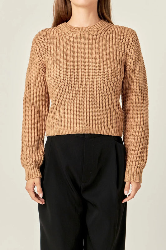 Camel Sweater
