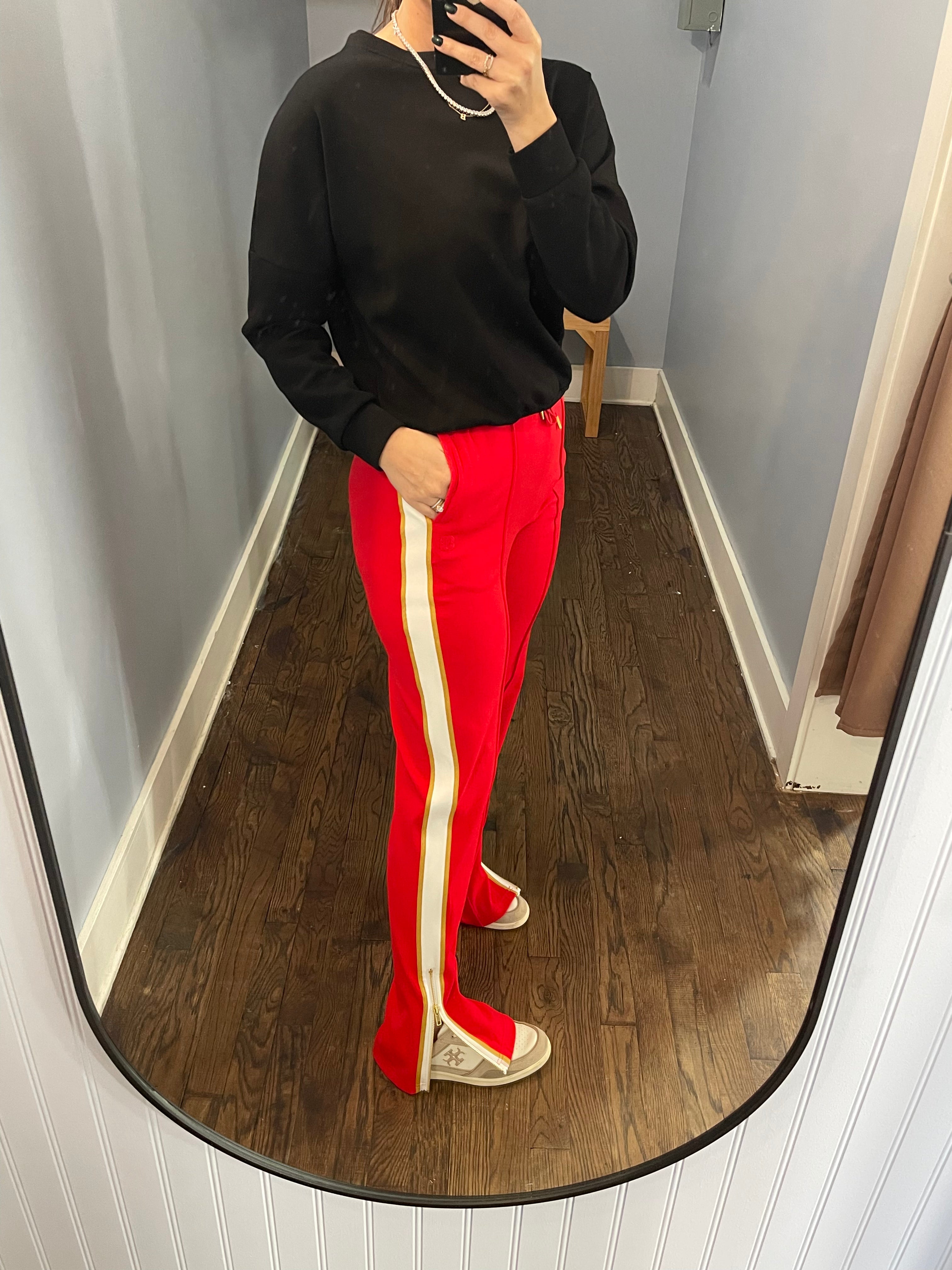 Jordan Interlock Pants - Cherry Bomb