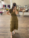 Cafe midi dress