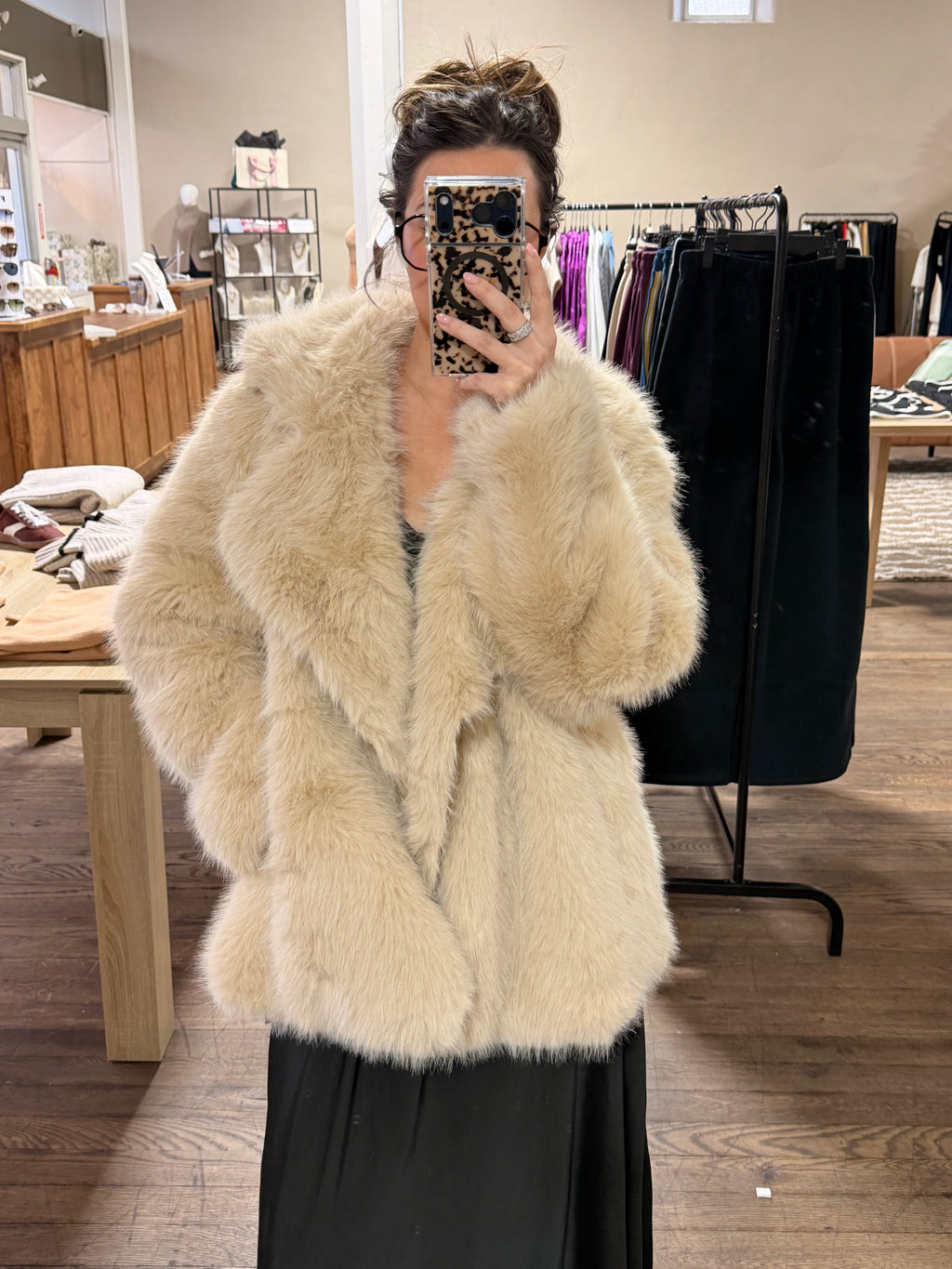Fur Long Coat