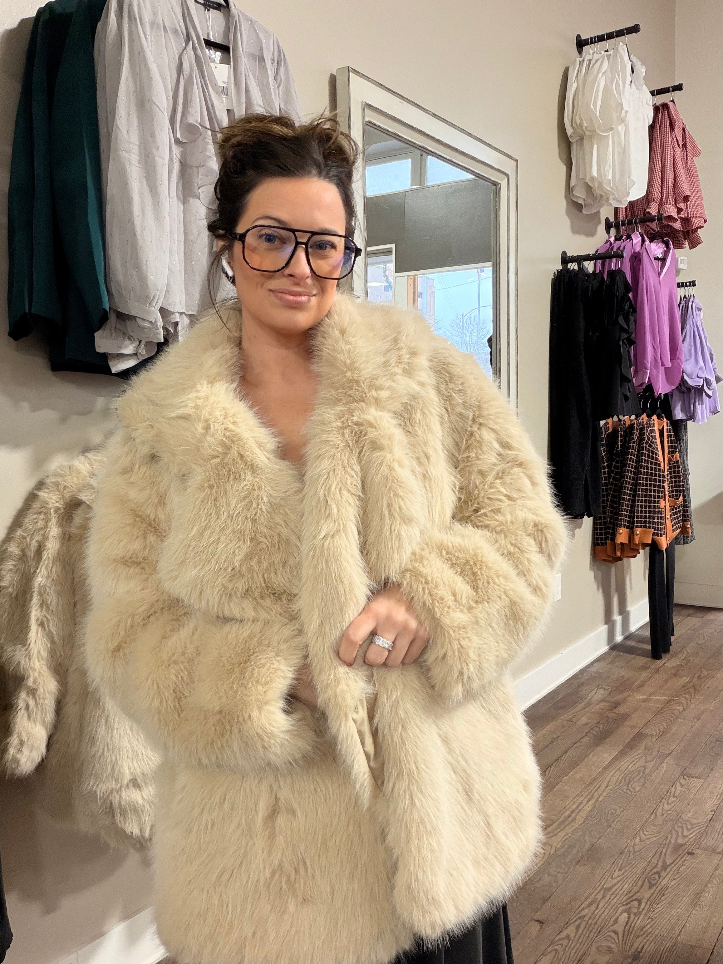 Fur Long Coat