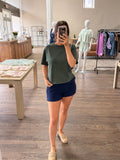 Loose fit shirt - Forest Green