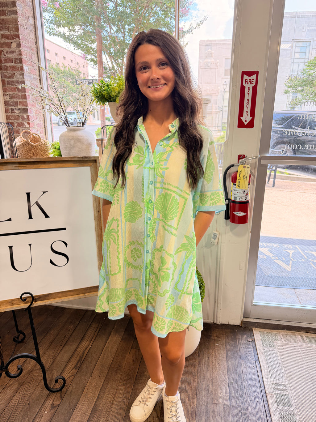 Seashell stripe Dress