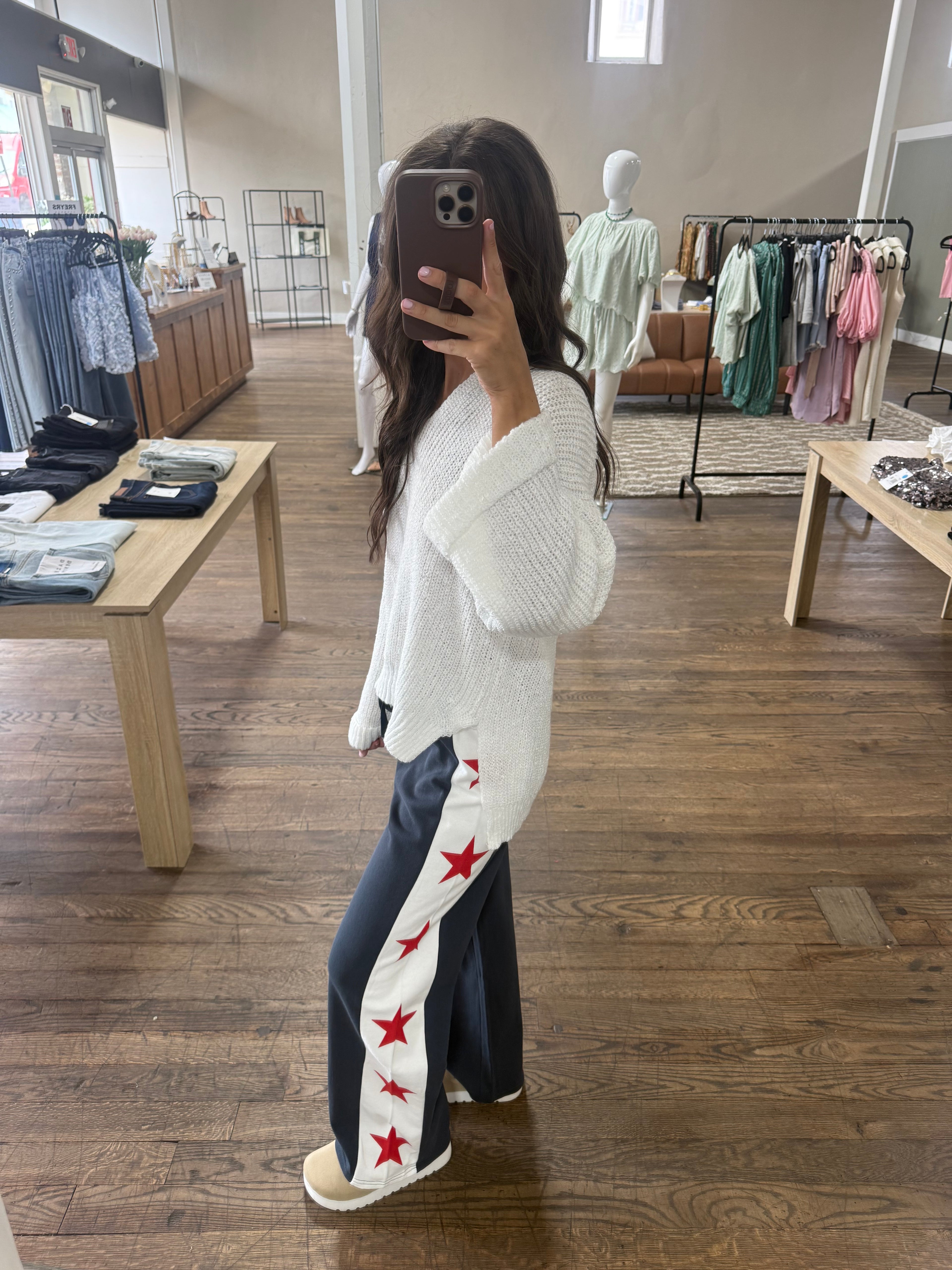 Stars Wide Leg Pants