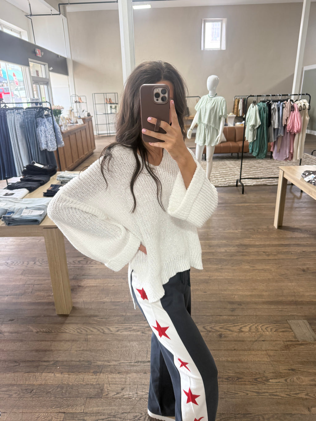 Stars Wide Leg Pants