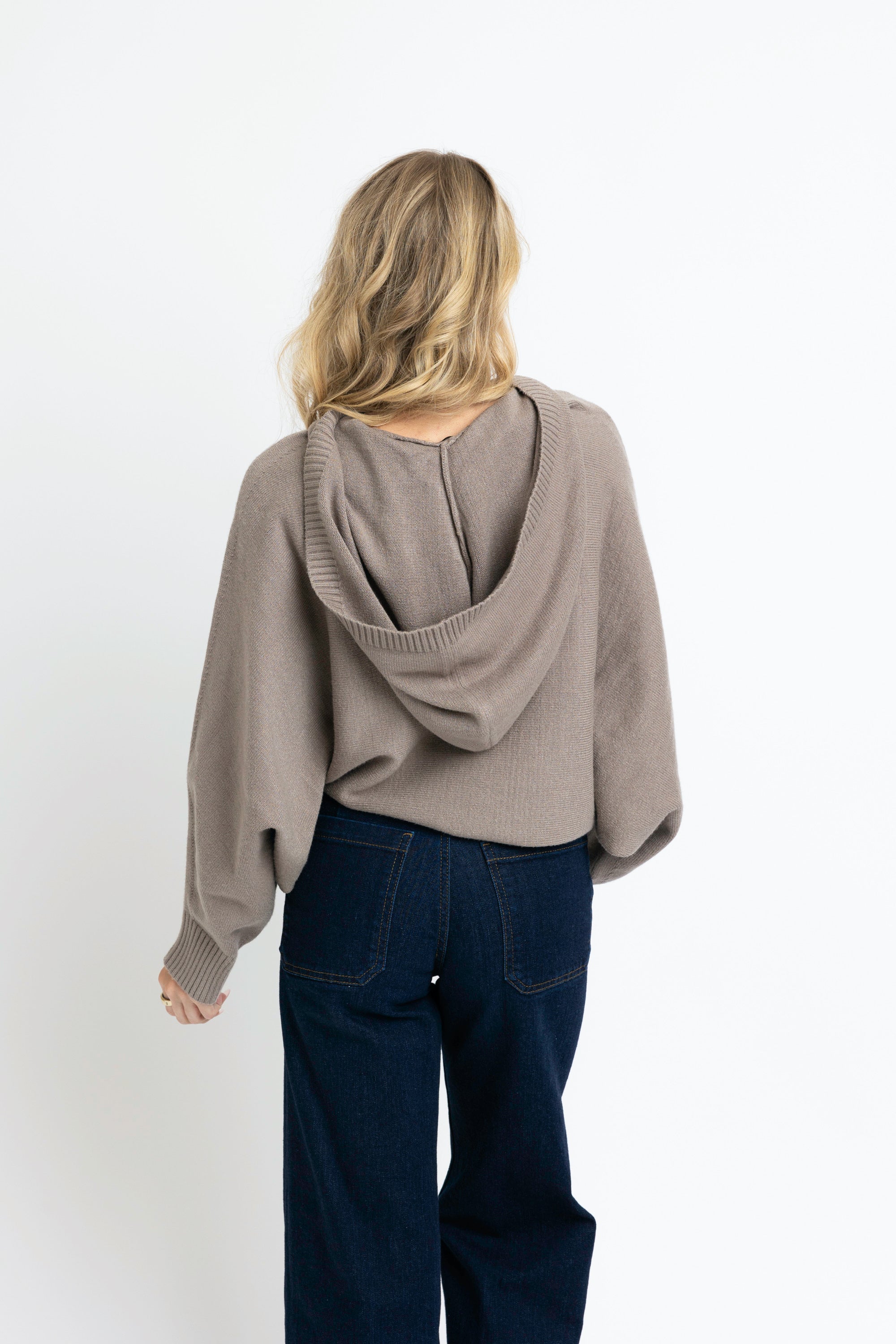 Sweater Hoodie - Khaki