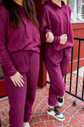 Plum Everyday Fleece Pants