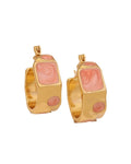 Patti Hoops - Pink