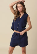 Navy top
