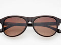 Remi Acetate Sunglasses: Chocolate Brown