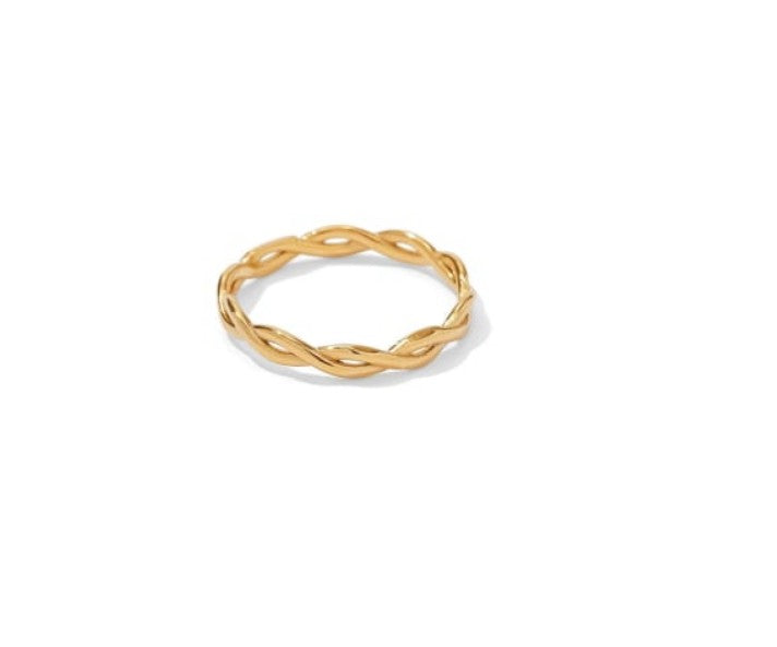 Twisted Gold Band