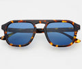Addison Acetate Aviator Sunglasses:  Tortoise / Gray