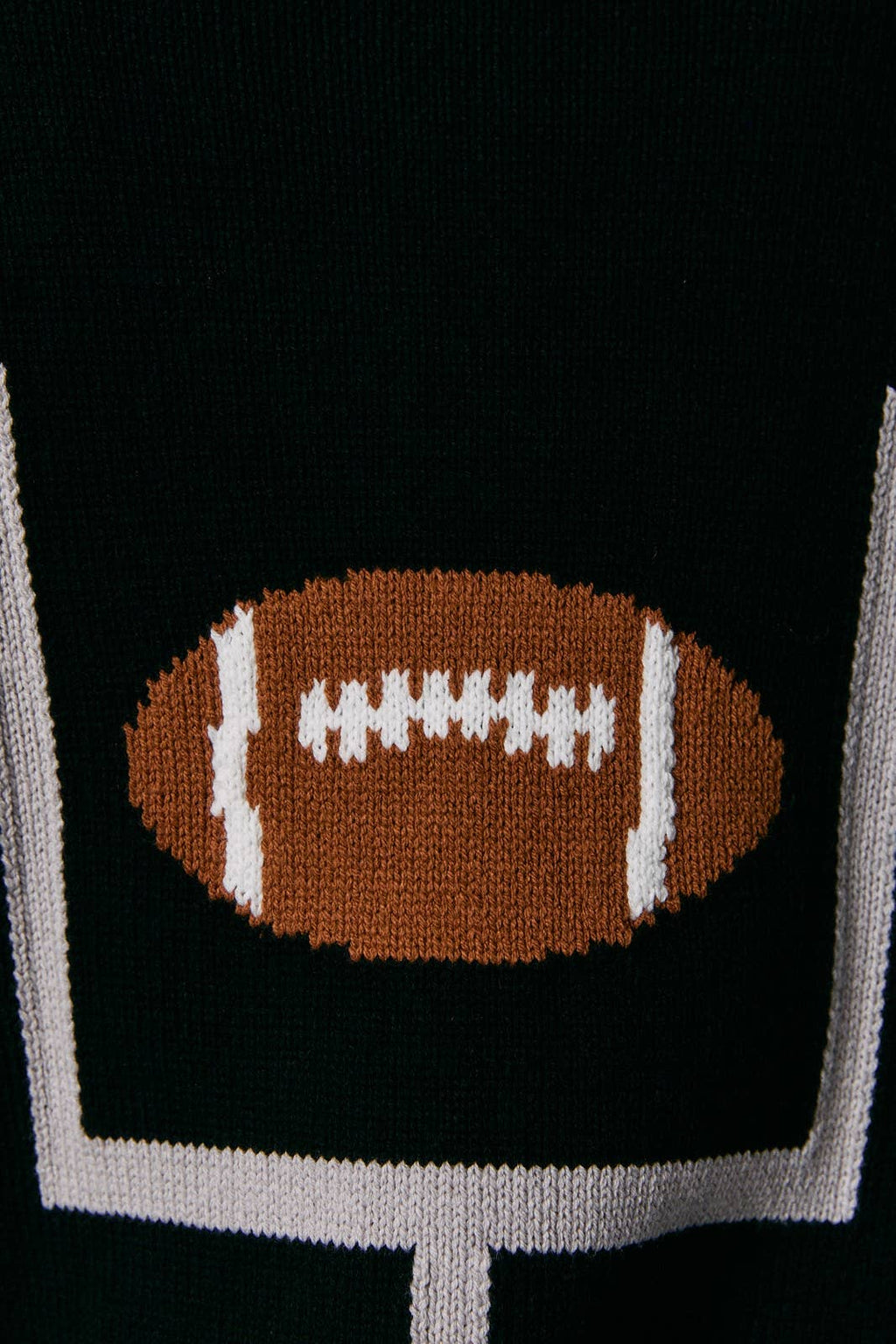Football Sweater Cardigan
