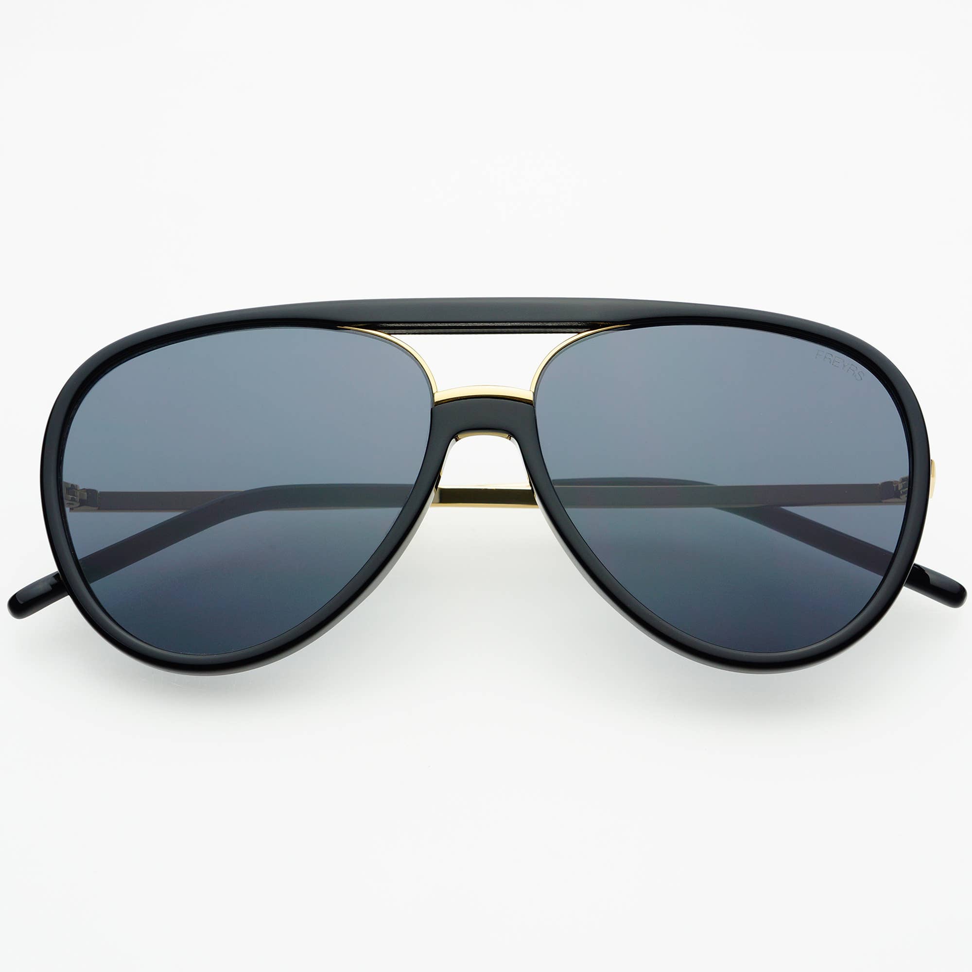 Shay Unisex Aviator Sunglasses : Black