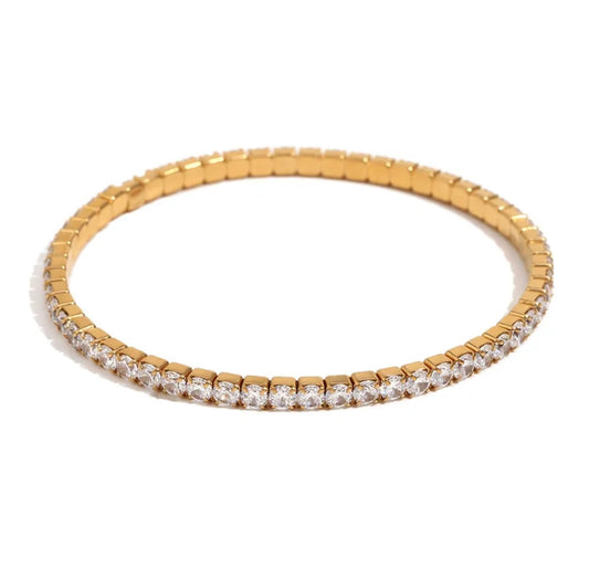 Tennis Bracelet - Gold